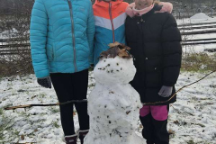 4.B a první sníh - listopad 2025