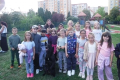 Výcvik psů v družině září 2025